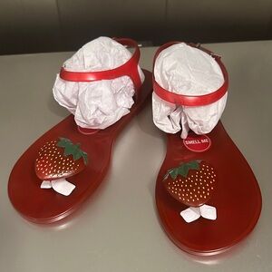 Katy Perry Collections Red Strawberry Sandals